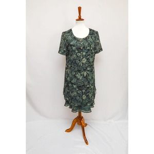 1990s Carole Little size 8 dress